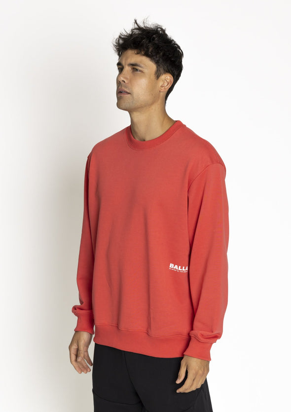 Genesis Crew Sweatshirt | Coral