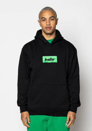 Boston Hooded Sweatshirt / Jet Black