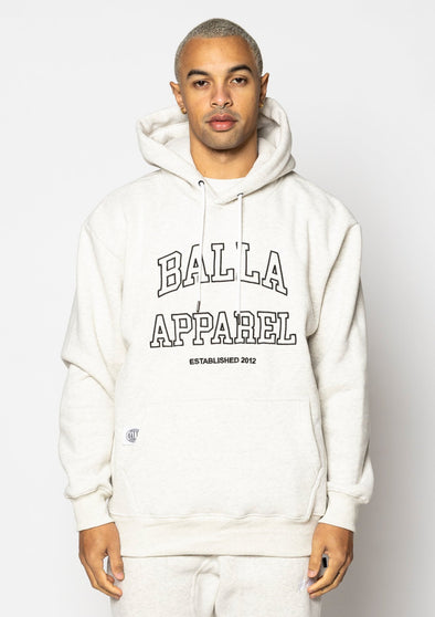 Athletica Hooded Sweatshirt / Grey Marle