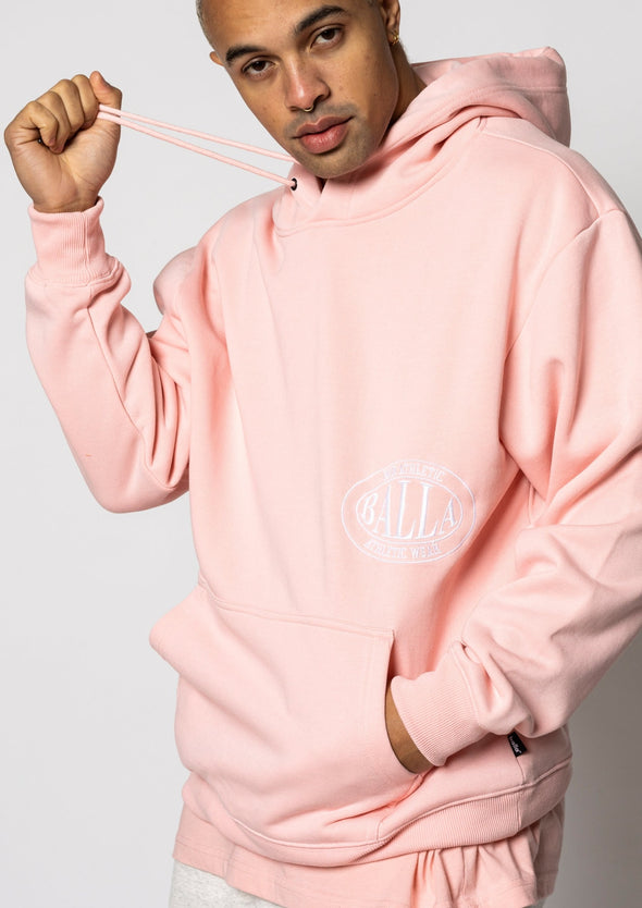 Ringside Hooded Sweatshirt / Blush Pink