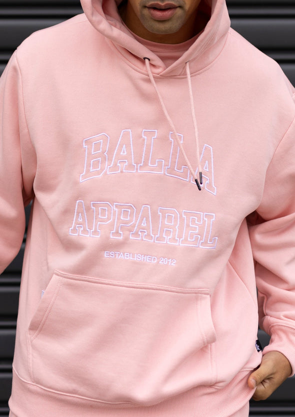Athletica Hooded Sweatshirt / Blush Pink