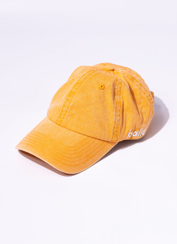 Stonewash Unstructured Cap | Orange