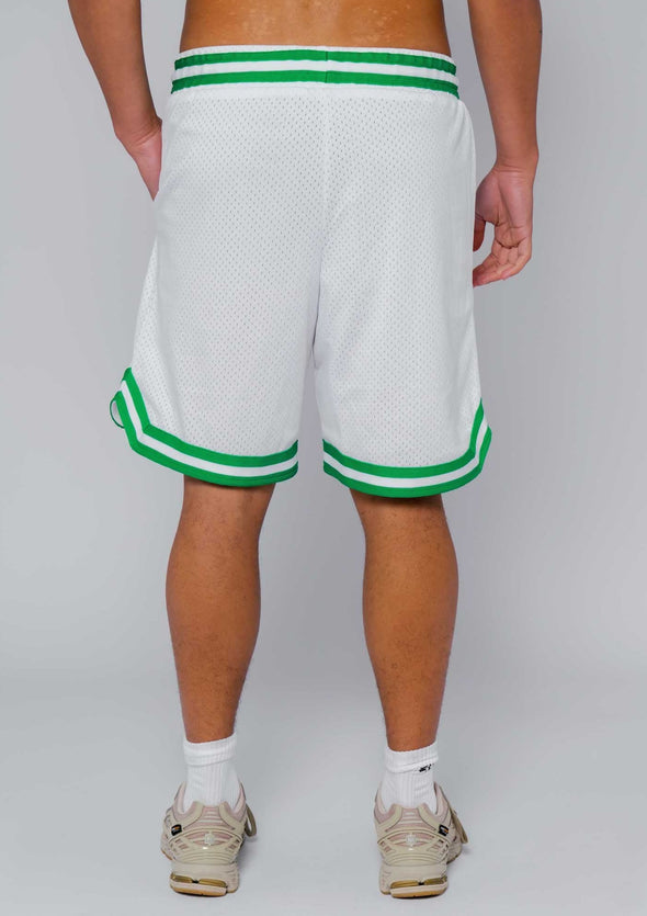 Cambridge Basketball Short / Bright White