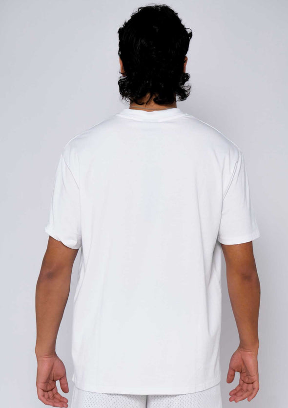 Cambridge Crew Neck T-Shirt / Bright White