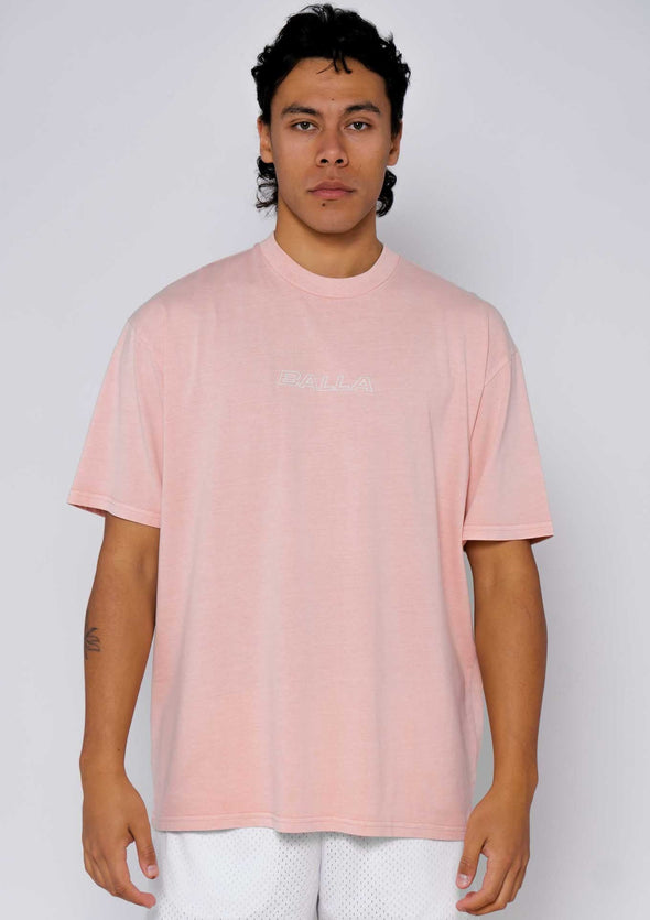 Prospect Crew Neck T-Shirt / Pigment Peach
