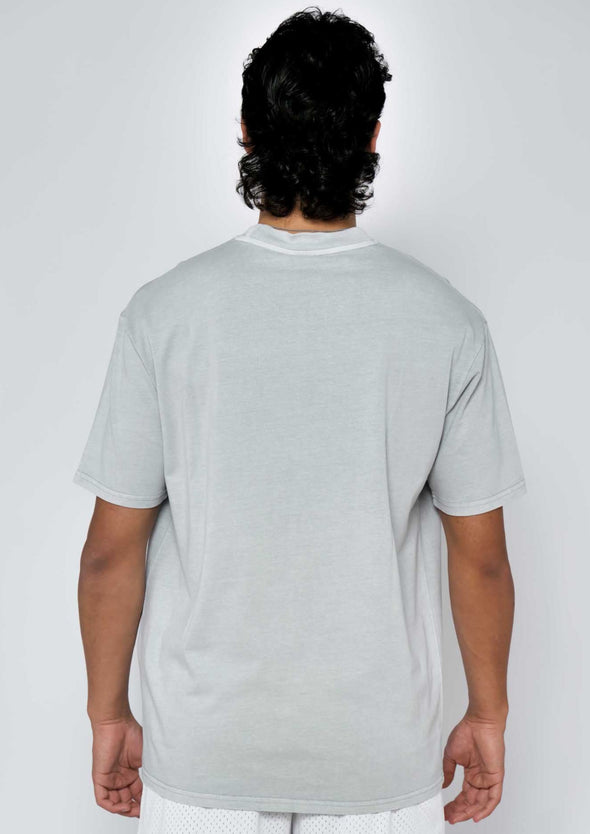 Belmont Crew Neck T-Shirt / Harbor Grey