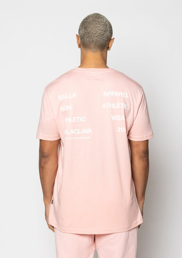 Products Triumph Crew Neck T-Shirt / Blush Pink